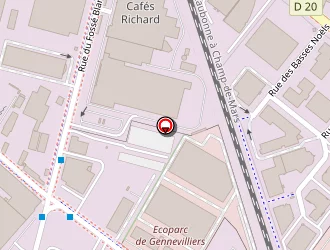 Carte de Eole-agape à Gennevilliers