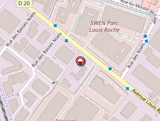 Carte de I P 2 B à Gennevilliers