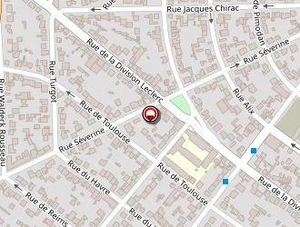 Carte de Groupe Scolaire Nonneville à Aulnay-sous-bois