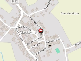 Carte de Ecole Barthelemy Romain à Mackwiller