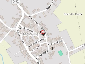 Carte de Ecole Maternelle à Mackwiller