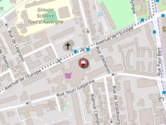 Carte de Blanchon Ets Biscueil Distrib à Colombes