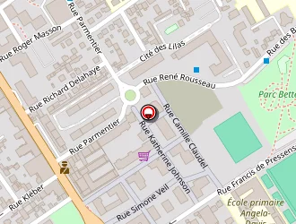 Carte de Auto-école Du Tram à Bezons