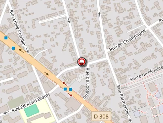 Carte de Inter Renobat à Houilles