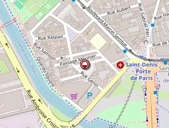 Carte de Dyl Enseignes à Saint-denis