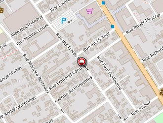 Carte de Barjou Bernard à Bezons