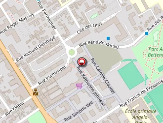 Carte de Société Générale à Bezons