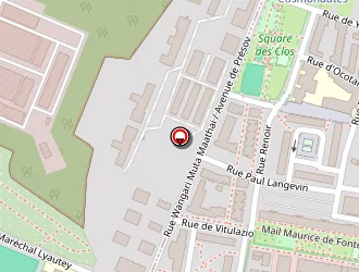 Carte de Lanox à Saint-denis