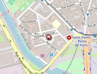 Carte de Rtc Bat à Saint-denis