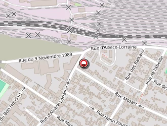 Carte de Les Cafés Belarome à Drancy