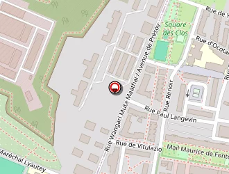 Carte de Dubrac Tp à Saint-denis