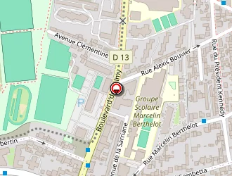 Carte de Seguin Services à Colombes