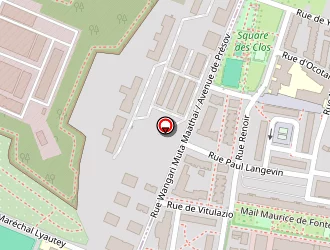 Carte de Union Bois à Saint-denis