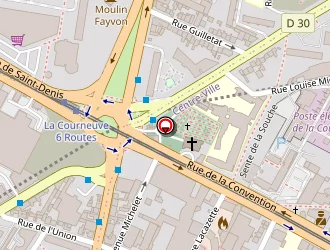 Carte de Maurin Joëlle à Courneuve (la)