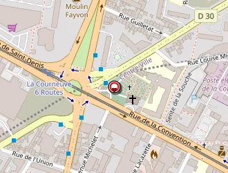 Carte de Norisko Auto à Courneuve (la)