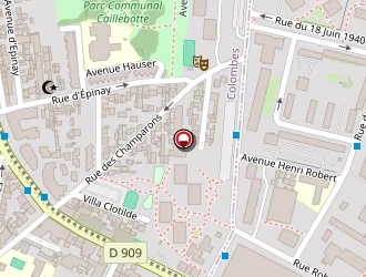 Carte de Reaka à Colombes