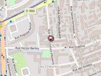 Carte de Afinis Abdallah à Gennevilliers