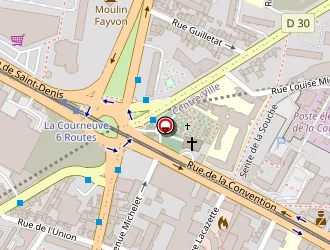 Carte de Ambulance Maurice à Courneuve (la)