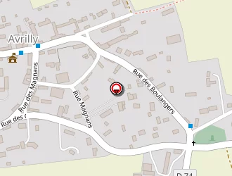 Carte de Du Moulin (earl) à Avrilly