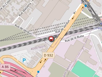 Carte de P.v Couture à Courneuve (la)