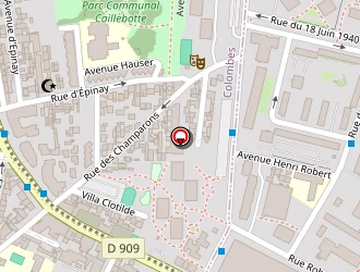 Carte de Landreau Maud à Colombes