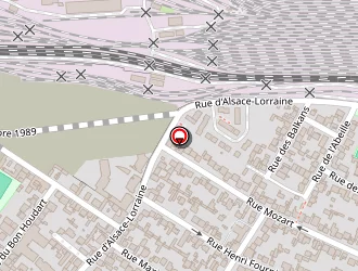 Carte de K.l.j. Bat à Drancy