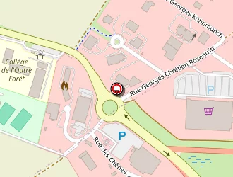 Carte de Aldi Marché à Soultz-sous-forêts