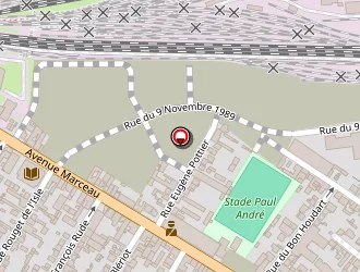 Carte de Robi Services à Drancy