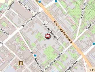 Carte de Cabinet Immo Conseil à Poissy