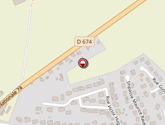 Carte de Etoile à Morhange