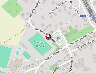 Carte de Complexe Sportif à Reichshoffen