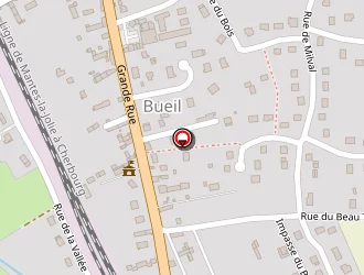 Carte de Commune De Bueil à Bueil