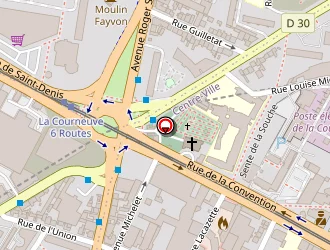 Carte de Archabitat à Courneuve (la)