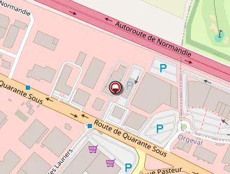 Carte de Mobalpa Celival Concessionnaire à Orgeval