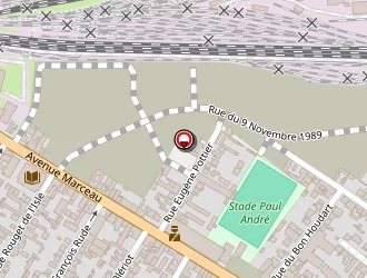 Carte de Drancy Coiffure à Drancy