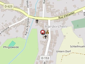 Carte de Commune De Harskirchen à Harskirchen