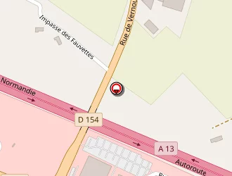 Carte de Courtepaille à Orgeval