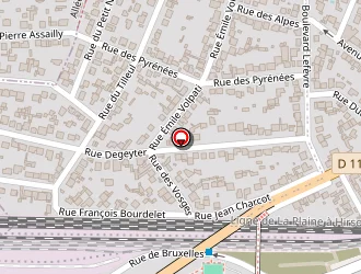 Carte de Maisons Phénix à Aulnay-sous-bois