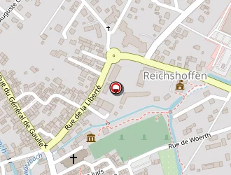 Carte de De Dietrich à Reichshoffen