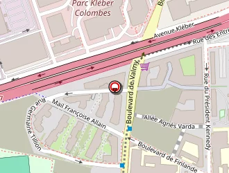 Carte de Valence Jonathan à Colombes