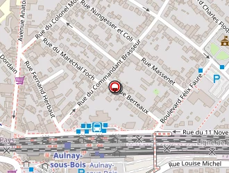 Carte de Agb Immo à Aulnay-sous-bois