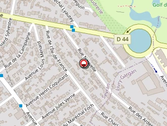 Carte de Vanessa Coiffure à Sevran