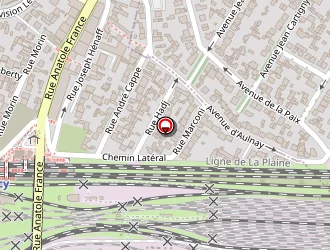 Carte de Gravier Stéphanie à Drancy