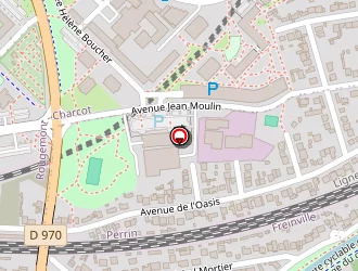 Carte de Les Cinq Anneaux à Sevran