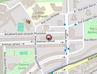 Carte de Pole D'insertion Et D'enseignement à Gennevilliers