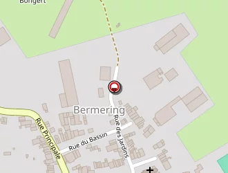 Carte de Terrain De Petanque à Bermering