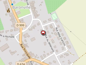 Carte de Savajano (ets) à Baronville