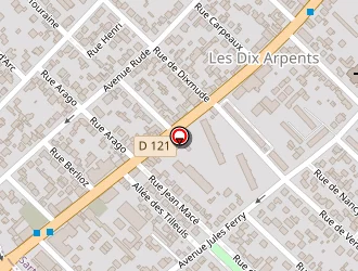 Carte de Admp Services à Sartrouville