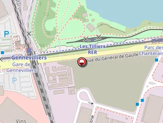 Carte de Transpalux à Gennevilliers