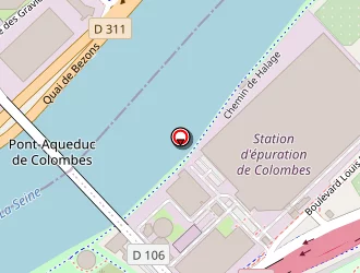 Carte de Siaap à Colombes